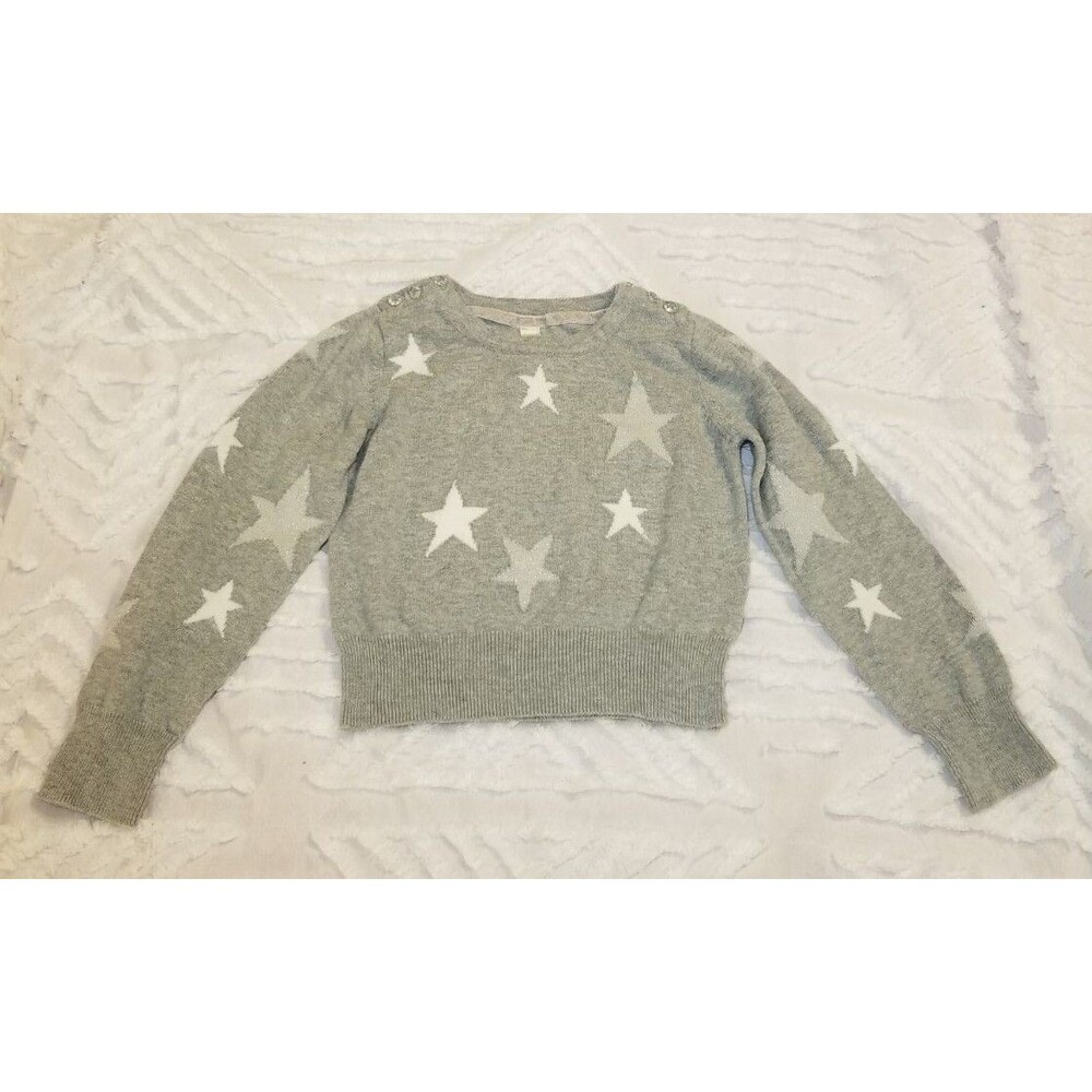 Girl's Soft & Cozy Cherokee Star Shimmer Sweater Size Small 6/6X